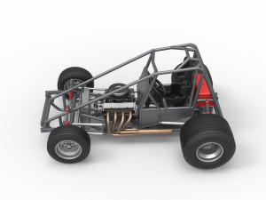 Super rod Base Scale 1 to 25 3D Baskı Modeli