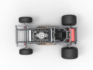 Super rod Base Scale 1 to 25 3D Baskı Modeli