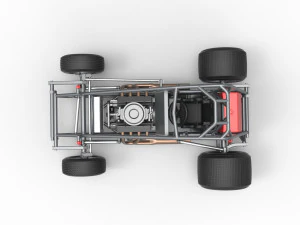 Super rod Base Scale 1 to 25 3D Print Model