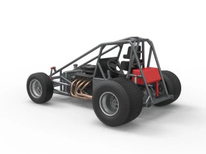 Super rod Base Scale 1 to 25 3D Print Model