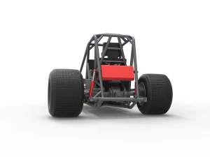 Super rod Base Scale 1 to 25 3D Print Model