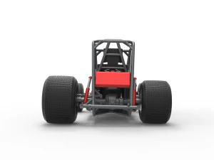 Super rod Base Scale 1 to 25 3D Print Model