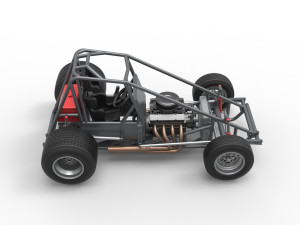 Super rod Base Scale 1 to 25 3D Baskı Modeli