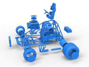 Super rod Base Scale 1 to 25 3D Baskı Modeli