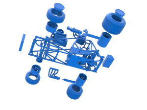 Super rod Base Scale 1 to 25 3D Print Model