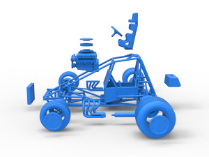 Super rod Base Scale 1 to 25 3D Baskı Modeli