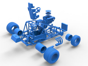 Super rod Base Scale 1 to 25 3D Baskı Modeli