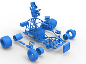 Super rod Base Scale 1 to 25 3D Baskı Modeli