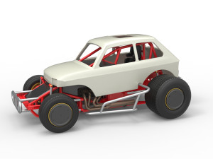 Super rod Version 2 Scale 1 to 25 3D Принт Модель