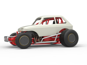 Super rod Version 2 Scale 1 to 25 3D Принт Модель