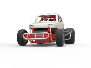 Super rod Version 2 Scale 1 to 25 3D Print Model
