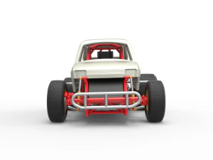 Super rod Version 2 Scale 1 to 25 3D Print Model