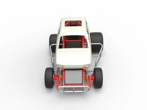 Super rod Version 2 Scale 1 to 25 3D Print Model
