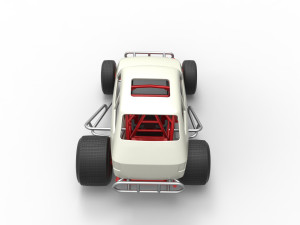 Super rod Version 2 Scale 1 to 25 3D Принт Модель