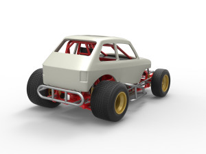 Super rod Version 2 Scale 1 to 25 3D Принт Модель