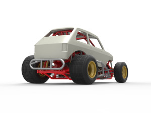 Super rod Version 2 Scale 1 to 25 3D Принт Модель