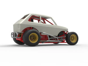 Super rod Version 2 Scale 1 to 25 3D Print Model