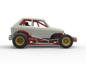 Super rod Version 2 Scale 1 to 25 3D Принт Модель