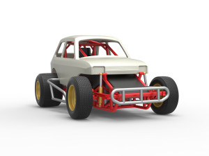 Super rod Version 2 Scale 1 to 25 3D Принт Модель