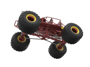 Monster truck base Version 3 Scale 1 to 25 3D Принт Модель