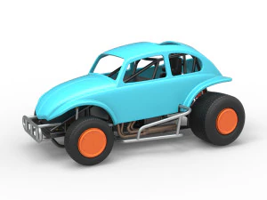 Super rod Version 3 Scale 1 to 25 3D Print Model