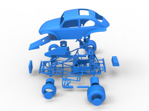 Super rod Version 3 Scale 1 to 25 Modello di stampa 3D