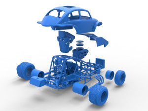 Super rod Version 3 Scale 1 to 25 Modello di stampa 3D