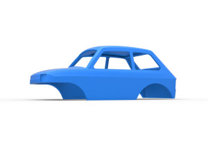 Shell of Super rod Version 1 Scale 1 to 25 Modelo de Impressão 3D