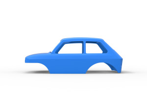 Shell of Super rod Version 1 Scale 1 to 25 Modelo de Impressão 3D