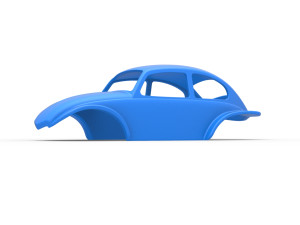 Shell of Super rod Version 2 Scale 1 to 25 3D Baskı Modeli