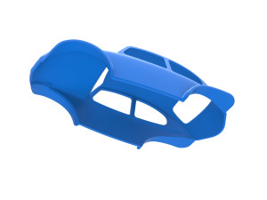 Shell of Super rod Version 2 Scale 1 to 25 3D Baskı Modeli