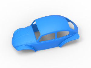 Shell of Super rod Version 2 Scale 1 to 25 3D Baskı Modeli