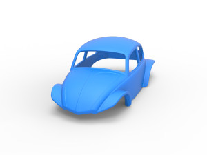 Shell of Super rod Version 2 Scale 1 to 25 3D Baskı Modeli
