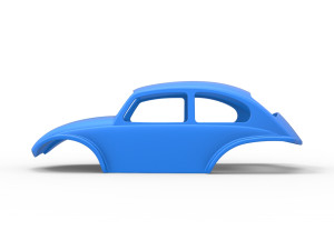 Shell of Super rod Version 2 Scale 1 to 25 3D Baskı Modeli