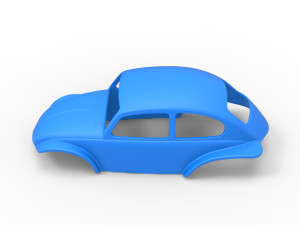Shell of Super rod Version 2 Scale 1 to 25 3D Baskı Modeli