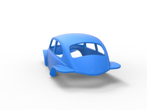 Shell of Super rod Version 2 Scale 1 to 25 3D Baskı Modeli