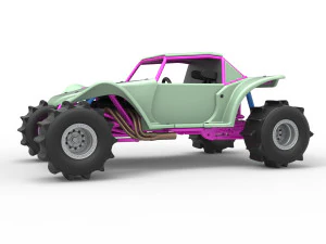 Formula Off Road Version 2 Scale 1 to 25 3D Print Model