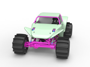 Formula Off Road Version 2 Scale 1 to 25 3D 프린트 모델