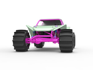 Formula Off Road Version 2 Scale 1 to 25 3D 프린트 모델