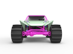 Formula Off Road Version 2 Scale 1 to 25 3D 프린트 모델