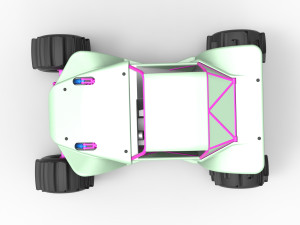 Formula Off Road Version 2 Scale 1 to 25 3D 프린트 모델
