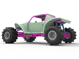 Formula Off Road Version 2 Scale 1 to 25 3D Print Model