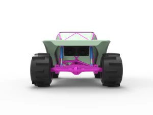 Formula Off Road Version 2 Scale 1 to 25 3D Print Model