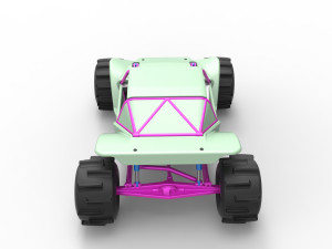 Formula Off Road Version 2 Scale 1 to 25 3D 프린트 모델
