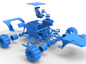 Formula Off Road Version 2 Scale 1 to 25 3D 프린트 모델