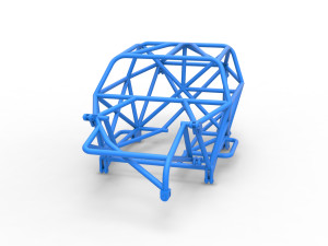 Frame of Formula off road Scale 1 to 25 Modèles 3D en vedette