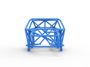 Frame of Formula off road Scale 1 to 25 Modèles 3D en vedette