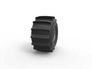 Wheel of Formula off road Scale 1 to 25 3D 프린트 모델