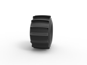 Tire Version 1 of Formula off road Scale 1 to 25 3D Print Model