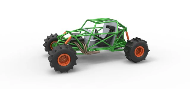 Formula Off Road Version 2 Base Scale 1 to 25 3D Print Model .c4d .max .obj .3ds .fbx .stl .blend